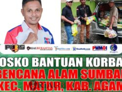 PWMOI Riau & Mitrapolda.online Peduli Bencana Alam Sumbar Distribusi Bantuan ke Kecamatan Matur–Palupuh–Palimbayan Terus Diupayakan Meski Akses Terputus