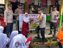 Polres Kuantan Singingi Gencarkan Program Green Policing Kapolda Riau, Gen Z Diajak Cinta Lingkungan dan Peduli Hutan