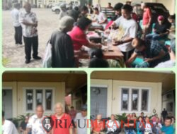 Sambut Natal, Wartawan dan Insan Pers Riau gelar Pasar Murah di HKBP Rajawali Panam