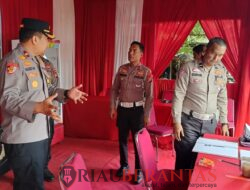Wakapolres Kuansing Lakukan Pengecekan Pos Yan Ops Lilin LK 2025