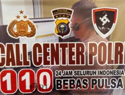 Kapolres Kuantan Singingi Sampaikan Layanan Call Center 110 Siaga 24 Jam Bebas Pulsa Terima Aduan Masyarakat
