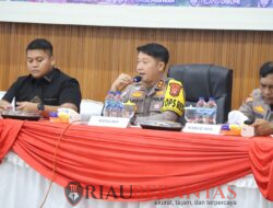 Polres Kuansing Gelar Press Rilis Akhir Tahun 2025, Kapolres Sampaikan Capaian Kinerja dan Pesan Kamtibmas
