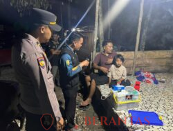 Petugas Kesehatan Pos PAM Desa Kasang Layani Pemudik Sakit Saat Operasi Lilin Lancang Kuning 2025