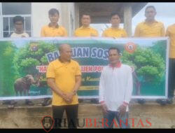 Peringati HUT Intelijen Polri ke-80, Sat Intelkam Polres Kuansing Gelar Gotong Royong Mushola