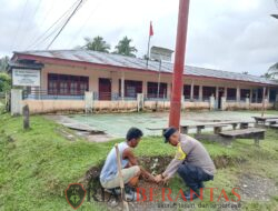 Dukung Program Kapolda Riau, Polres Kuansing “Hijaukan” Tiga Lokasi Sekaligus