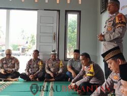 Peringati Isra Mi’raj, Polres Kuansing Serentak Gelar Doa dan Aksi Sosial di Seluruh Polsek
