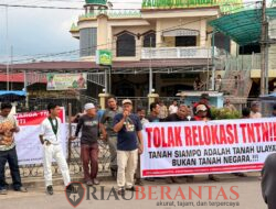 Gelombang Penolakan Relokasi TNTN Mengguncang Cerenti, Polres Kuansing Siaga Penuh Amankan Aksi ACER