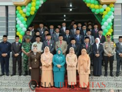 Upacara HAB ke-80 Kemenag RI Tingkat Provinsi Riau di Kuansing Berlangsung Khidmat, Kapolres Tekankan Pentingnya Kerukunan dan Stabilitas Kamtibmas