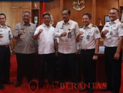 Bangun Sinergi Lintas Sektor, Kakanwil Ditjenpas Riau Silaturahmi ke Pemkab Rohul