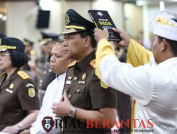 Kajati Riau Berganti, I Dewa Gede Wirajana Resmi Dilantik Jaksa Agung