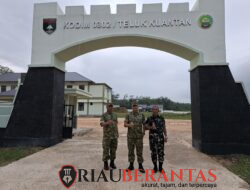 Asrendam XIX/Tuanku Tambusai Tinjau Kesiapan Pembentukan Kodim Teluk Kuantan