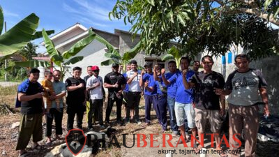 PDJI Riau Tebar Manfaat Kurban, 110 KK di Kubang Terima Daging Kurban