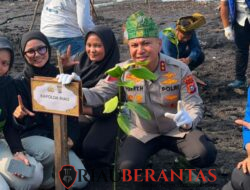 Aksi Nyata Polda Riau di Hari Lingkungan Hidup Sedunia, Ratusan Mangrove Ditanam di Dumai