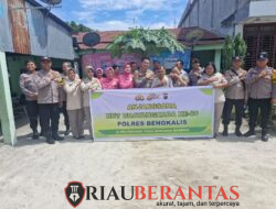 Sambut Hari Bhayangkara Ke – 80, Polsek Pinggir Gelar Anjangsana Dengan Purnawirawan Polri