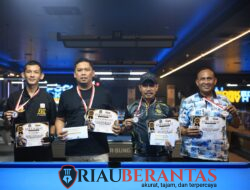 Sportivitas dan Kebersamaan Warnai Turnamen Eksibisi Biliar Wartawan Pekanbaru-Riau