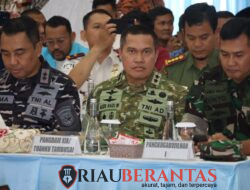 Kodam XIX Tuanku Tambusai Perkuat Sinergi Pengamanan Perbatasan, Pangdam Dampingi Menko Polkam di Polda Kepri