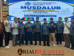 Aklamasi, Rahman Nahkodai DPD PJS Riau Lewat Musdalub III