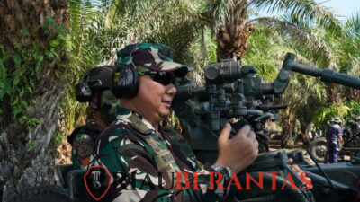 Kodam XIX Tuanku Tambusai Optimalkan Kesiapan Tempur, Kasdam Tinjau Latihan Rudal Starstreak dan Meriam 57