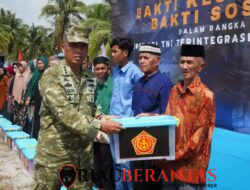 Kaster TNI Bersama Kodam XIX Tuanku Tambusai Hadirkan Bakti Kesehatan dan Bakti Sosial bagi Warga Dabo Singkep