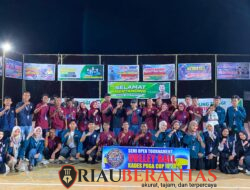 KKN UMRI dan Universitas Pahlawan Bersinergi Sukseskan Semi Open Tournament Kades Puga Cup IV di Pulau Gadang