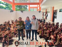 OJK Riau Edukasi 350 Siswa Sekolah Rakyat, Dorong Budaya Menabung Sejak Dini