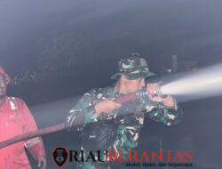 Gerak Cepat Yonif TP 851/BBC Jinakkan Karhutla di Pusako