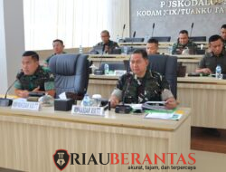 Evaluasi Karhutla Diperketat, Pangdam XIX/Tuanku Tambusai Tekankan Kesiapsiagaan Jajaran