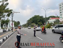 Akhir Pekan, Polantas Karib Intensifkan Patroli di Jalan Protokol dan Jalur Tol Riau
