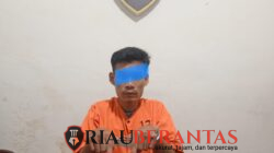 Polsek Pinggir Bekuk Pelaku Narkotika Jenis Sabu