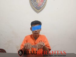 Polsek Pinggir Bekuk Pelaku Narkotika Jenis Sabu