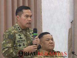 Karhutla Riau Jadi Perhatian Presiden, Kodam XIX Tuanku Tambusai Siapkan Langkah Terpadu