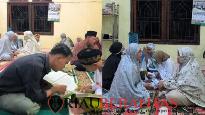 Menghidupkan Suasana Surau Godang, Mahasiswa KKN 68 UMRI Ajak Anak-Anak Dusun 3 Belajar Mengaji