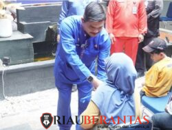 Peringati HUT ke-81 RI, Rutan Pekanbaru Gelar Bakti Sosial untuk Keluarga Warga Binaan