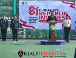 Semangat Kemerdekaan di Rutan Pekanbaru, 1.229 Narapidana Terima Remisi