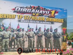 Brigif TP 37/HS Tunjukkan Bukti Nyata Perkuat Ketahanan Pangan Nasional di HUT Pertama