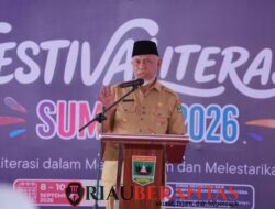 Gubernur Buka Festival Literasi Sumbar 2026, Dorong Literasi Jadi Gerakan Menjaga Alam dan Budaya