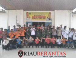 Kodim 0321/Rohil Perkuat Sinergi Pencegahan Karhutla Bersama Tim Mabes TNI di Batu Hampar