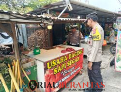 Pastikan Stok Aman, Polsek Limapuluh Pantau Harga Sembako di Jalan Hang Jebat