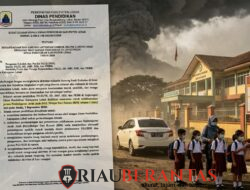 Keselamatan Jadi Utama, Seluruh Sekolah di Lebak Belajar dari Rumah Senin Antisipasi Abu Vulkanik