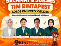 Tim BINTAPEST FMIPAKes UMRI Lolos KMI Expo XVII 2026, Angkat Inovasi Biopestisida Berbasis Biji Bintaro