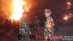 Kodam XIX/Tuanku Tambusai Kerahkan Kodim 0313/Kampar, Yonif 132/BS dan Yonif TP 898, Karhutla di Kampar Berhasil Dikendalikan
