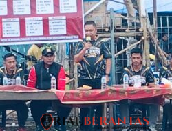 Camat Teluk Meranti Hadiri Pembukaan Turnamen Sepak Bola Pulau Muda Cup 2026
