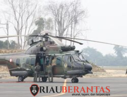 Hujan Turun, Satgasud Tetap Maksimalkan Water Bombing Karhutla Riau