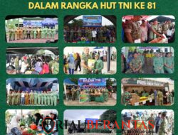Semarak HUT ke-81 TNI, Korem 031/WB Gelar Bazar Murah Serentak di 8 Kodim Jajaran