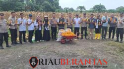 Panen 1,5 Ton Jagung, Polsek Payung Sekaki Perkuat Program Ketahanan Pangan