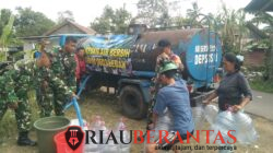 Hadapi Kekeringan Akibat Kemarau Ekstrem, Kodim 0603/Lebak Kerahkan 5 Truk Tangki Air Bersih ke Tiga Kecamatan