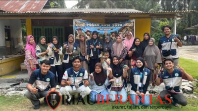Mahasiswa KKN Kelompok 138 UMRI 2026 Gebrak Desa Indrapuri Lewat Pelatihan Lilin Aromaterapi Berbahan Jelantah