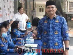 Tegaskan Komitmen Bersih dari Narkoba, Rutan Pekanbaru Gelar Tes Urine Bersama APH