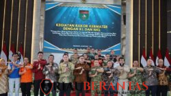 Perkuat Sinergi Lintas Sektor, Kakanwil Kemenkum Riau Hadiri Komunikasi Sosial Kodam XIX/Tuanku Tambusai