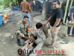 Peduli Generasi,Personel Koramil 0201-05/MB Monitoring Penggerebekan Barak Narkoba di Panigara